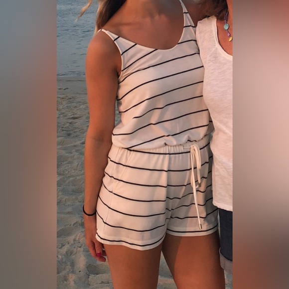Lou & Grey Striped Romper - Picture 2 of 6